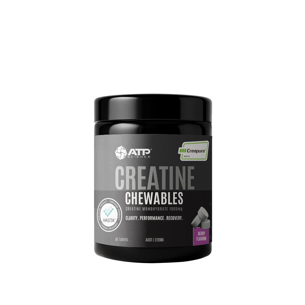 ATP Science Creatine Chewables Berry 90 tablets front pack