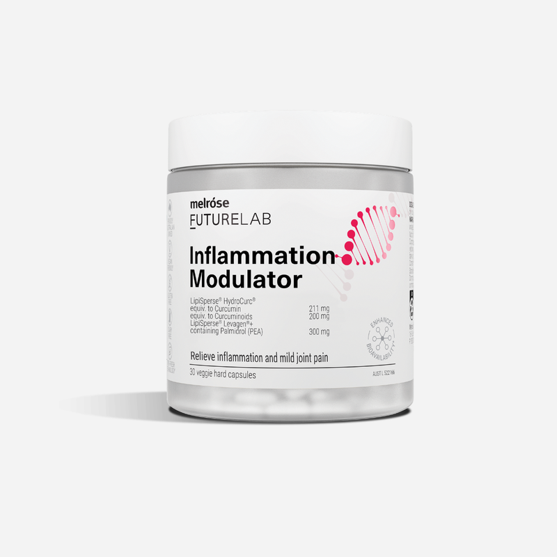 Melrose FutureLab Inflammation Modulator 30 capsules front pack