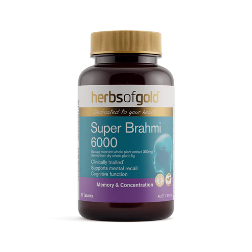Herbs of Gold Super Brahmi 6000 60 tablets
