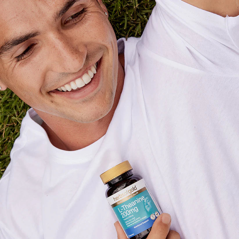 Herbs of Gold L-Theanine 200mg 30caps