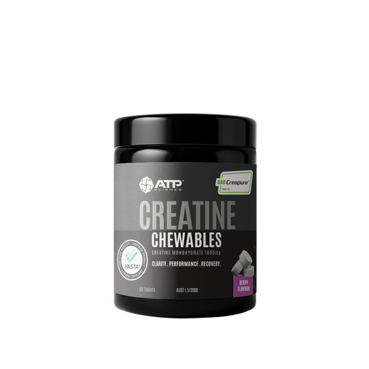 ATP Science Creatine Chewables Berry 90 tablets front pack