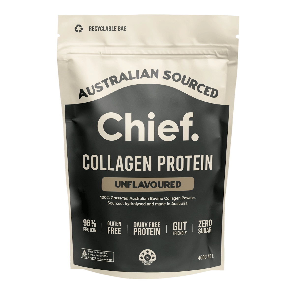 Chief. Collagen Protein (Unflavoured)450g