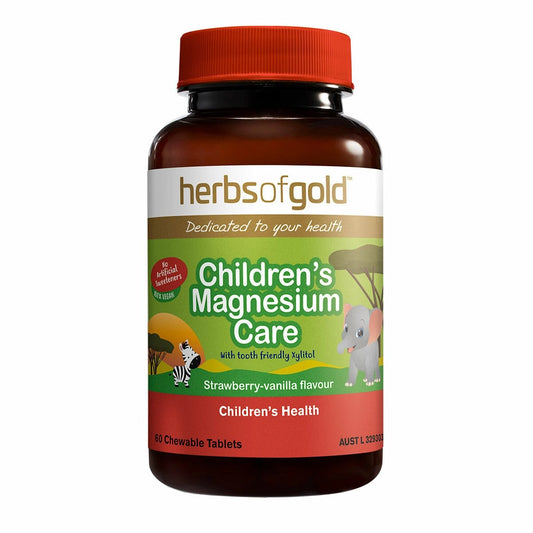 Herbs of Gold Children's Magnesium Care 60 tabs