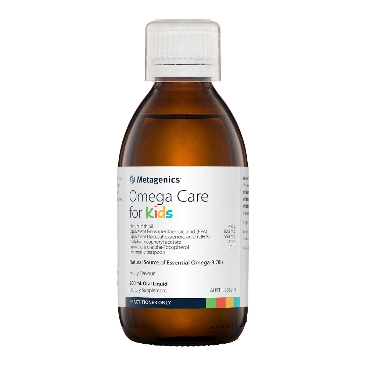 Metagenics Omega Care for Kids Fruity 200mL