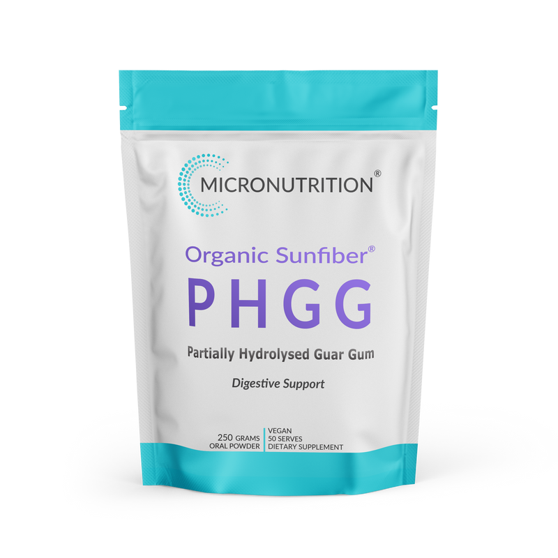 Micronutrition Organic Sunfiber PHGG 250g front pack